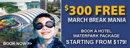 March Break Mania at Falls Avenue Resort