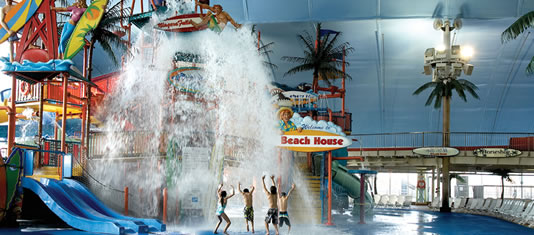 1000 Gallon Tipping Bucket at Fallsview Indoor Waterpark
