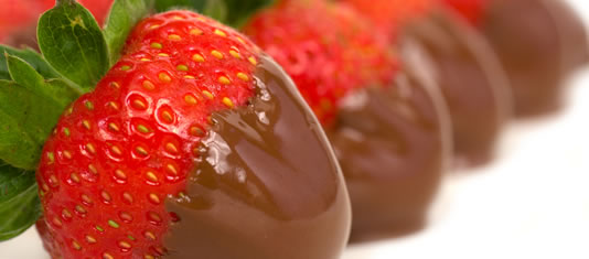 Hershey Chocolate Dipped Strawberries