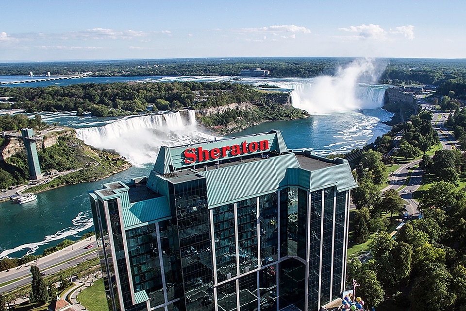 sheraton hotel niagara falls view