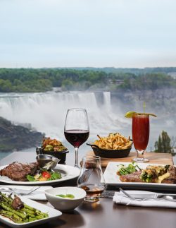 Fallsview dining at Prime Steakhouse.
